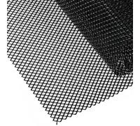 Car Grill Mesh, 100 x 30cm Universal Black Aluminium Alloy Mesh for Bumper Hood Vent Vehicle Opening Body Kit