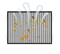 Car Grill Mesh, Auto Front Net, Radiator Protection Screen, Sturdy Filtering Guard, Universal Vehicle Accessory, for Sedan RV MPV Preventing Stones Dirt Leaves Outdoor Driving Safety