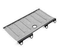 Car Grill Mesh, Vent Front Insert Hood Grille Black for Jeep Wrangler JK Amp for Unlimited 2 and 4 Doors 2016+