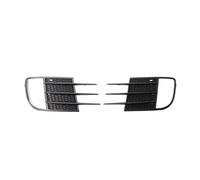 Car Grill Modified 1 Pair Car Front Bumper Lower Fog Light Vent Grille Mesh Grill Cover Case Replacement for VW For Golf 6 MK6 VI For GTI For GTD 2009-2013(3 piece)(1 Pair Grill)