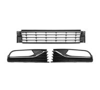 Car Grill Modified Front Bumper Lower Grill Right + Centre+Left Grill Set For VW Polo 6r 2014-2017 Racing Grills/Fog Lamp Cover 6R0853677A9B9