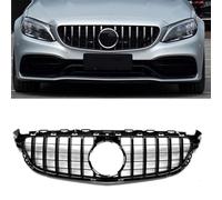 Car grille,Compatible with Benz W205 C63 C63S 2015-2018,Auto Parts