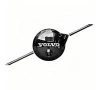 Car grille emblems Compatible with Volvo XC90 2020-2025, ABS plastic Auto Badge emblem stickers, Grille Insignia, Emblem Protector, Car Accessories,With camera