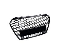 Car Grille Fit For Audi A5 S5 8T 2012-17 Gloss Black Honeycomb Mesh Front Radiator Bumper Grill Front Grill Trim