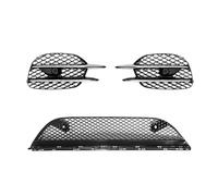 Car Grille For Benz S Class W222 Front Bumper Air Vent | For S450L S500L S560 For 4MATIC Front Lower Grill Grille Bumper Radiator Air Intake Grid A2228857100(Full set)