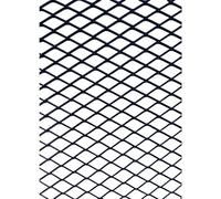 Car Grille Mesh 10x20mm Aluminium Mesh Grille Universal Car Racing Grille Mesh Net Grid Body Bumper Rhombic Grill Durable Honeycomb Mesh Grille for Bumper, Hood Vents, Fenders