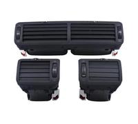 Car Grille Panel Black Front Dashboard Air Vent Outlet A/C Heater For P&assat B5 1997-2005 3B0819728 3B0819703 3B0819704(Set)