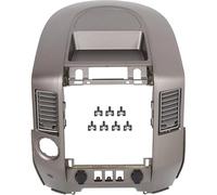 Car Grille Panel Car Air Conditioning Vent Control For Nissan For Titan For Armada 2004-2006 No Center Speaker Dash Radio Outlet Panel Button Car AC Vent(Style A)