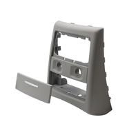 Car Grille Panel For B&MW 3 Series E90 E91 2005-2012 Car Rear Center Console Air Conditioner AC Vent Grille Outer Frame Ashtray Trim Cover Panel(Gray,C)