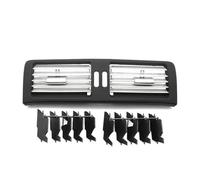 Car Grille Panel For Mercedes For Benz W251 R Class R300 R320 R350 R400 R500 Car Front Dash Middle Air Conditioner AC Vent Grille Outlet Panel(Black,B)