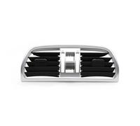 Car Grille Panel Front Air Conditioner Left Right Central AC Vent Grille Oulet Cover Panel For P&orsche 911 For Carrera For Targa GT2 GT3 997 2004-2012 Car AC Vent(Silver Central)