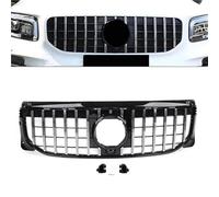 Car Grilles Car Front Bumper Radiator Hood Grille Grill For Benz For GLB Class For W247 X247 GLB250 2019-2022 Hood Vent