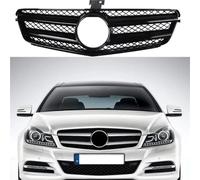 Car Grilles Car Front Grill Air Inlet Grille For Mercedes For Benz For C-Class For W204 Coupe 2012 2013 2014 Hood Vent