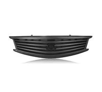 Car Grilles Car Front Grille Grill Upper Bumper Hood Mesh For Infiniti G25 G37 2010-2013 Hood Vent(Matte Black)