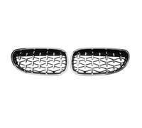 Car Grilles Car Front Grille, Intake Mesh Grill, Bumper Mask Replacement Accessories, Modified Grill For BMW 5-Series E60/E61 M5 325i 2004-2009( H)