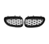 Car Grilles Car Front Grille, Intake Mesh Grill, Bumper Mask Replacement Accessories, Modified Grill For BMW 5-Series E60/E61 M5 325i 2004-2009( F)