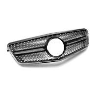 Car Grilles For Benz For E-Class For W212 2009-2013 Grille Front Racing Grille Grill Mask Cover Trims Front Hood Grills Hood Vent(Black)