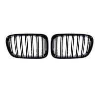 Car Grilles Front Bumper ABS Sport Kidney Grille Grill For BMW F25 X3 2010-2013 Hood Vent(Gloss 2)