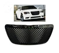 Car Grilles Front Bumper Grill Radiator Grille For Chrysler 300C 2011-2014 Racing Grills Hood Vent(Style 2)