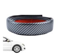 Car Guard - 1.5M Rubber with Anti-Collision Strip, Self Adhesive Moulding and Flexible Scratch Protection | Black, Universal Size