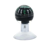 Car Guide Ball, Car Compass with Suction Cup, Car Compass Dashboard Ornament, Multifunctional Ball Shaped Compass with Suction Cup, Perfect for Car, Truck and SUV