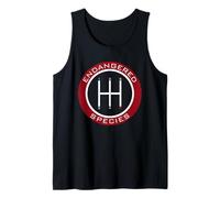 Car Guy, Mechanic, Endangered Species 5 Speed Manual Shifter Tank Top