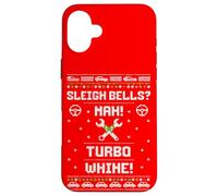 Car Guy Ugly Christmas Sweater Design, Boosting Spirit Case for iPhone 16 Plus