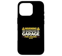 Car Guys Garage Humor Mechanic Working in Garage Repair Case for iPhone 16 Pro