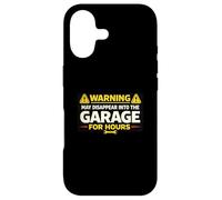 Car Guys Garage Humor Mechanic Working in Garage Repair Case for iPhone 17