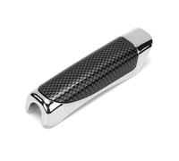 Car Handbrake Cover,Compatible with Skoda Enyaq Kamiq Karoq Kodiaq Derivative Scala, Handbrake Trim Cover,A-Carbon fibre
