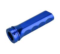 Car Handbrake Cover, Universal Auto Car Aluminum HandBrake Cover Handle Protector Hand Brake Sleeve Car Modification Accessories Case (Blue)