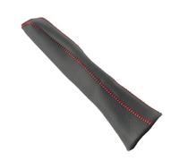 Car Handbrake Covers Case Compatible With 206 207 C2 Genuine Leather Auto Handbrake Grips Black(Red)