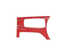 Car Handbrake Panel Frame Central Media Button Cover ABS Carbon Fiber For Mazda MX-5 ND 2016-2023 MCQNDS(Red)