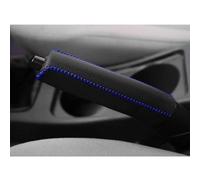 Car Handbrake Sleeve For MG3, Car Anti-slip Leather Handbrake Cover, Wear-resistant Car Hand Brake Cover Car Accessories,A/Black Blue Line