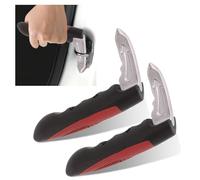 Car Handle Assist, Multifunction Auto Door Assist Handle, Car Door Assist Support Handle for Elderly and Handicapped, Window Breaker Emergency Tool, Seatbelt Cutter, Grab Bar Handle (Red 2PCS)