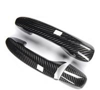 Car Handle Car Exterior Door Handle for Benz S-Class W222 2014-2020 Real Carbon Fiber Cover Frame Sticker Trim Bodykit