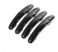 Car Handle Car Left Exterior Door Handle for Focus 2012-2018 Glossy Black for Chrome(Black)