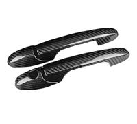Car Handle Car Outer Door Handle for Fiat 500 for Abarth 595 595C Real Dry Carbon Fiber Cover