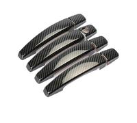 Car Handle Cover, BTFWM For Opel, Insignia Holden, for Vauxhall, Insignia, for Buick, Regal 2009-2016 Chrome Carbon Fiber Car Door Handle Cover Trim Stickers(BLACK Carbon Fiber)