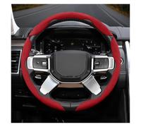 Car Handle Cover For Land For Rover For Fit For Defender For Discovery 2 3 4 For Sport For Evoque 90 Carbon For Freelander Steering Wheel Cover Steering Wheel Protector(Red O 3-P)