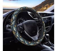 Car Handle Cover Sharks Sea Tropical Fish Steering Wheel Covers Set SUVs 2