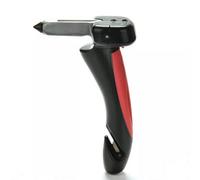 Car Handle Mobility Aid Cane Flashlight Emergency Glass Breaker Hammer Cutter
