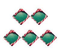 Car Hanging Air Fresheners 5 PCS Candy Cane Print Car Aromatherapy Tablets Air Freshener Fragrance Scented Cards For Home & Cars