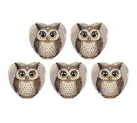 Car Hanging Air Fresheners 5 PCS Cute Owl Print Car Aromatherapy Tablets Air Freshener Fragrance Scented Cards For Home & Cars