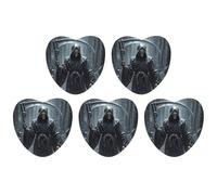 Car Hanging Air Fresheners 5 PCS Grim Reaper Print Car Aromatherapy Tablets Air Freshener Fragrance Scented Cards For Home & Cars