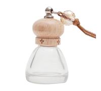 Car Hanging Diffuser, Car Diffuser Bottle, Refillable Hangings of the Air Freshener Pendant, Aromatherapy Perfume Fragrance Bottle Ornament for Interior Decoration and Durable Fragrance