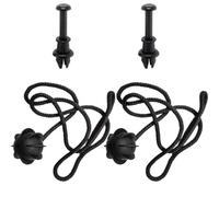 Car Hanging Rope Compatible With Skoda For Fabia For Mk2 2008 2009 2010 2011 2012 2013 2014 2 Pcs Rear Parcel Shelf Strap String Cord 3v5863634