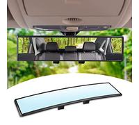 Car HD Rearview Mirrors 12 Inch, Interior Clip-on Panoramic Rear View Mirror, Wide Viewing Range Rear View Mirror, Universal Use for Cars, SUVs, Trucks, Vehicles