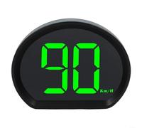 Car Head-Up Display, Digital GPS Car Speedometer MPH HUD Built-in Sunshine Hood LED Large Font Real-Time Speed Heads Up Display For Cars, Trucks, Motorcycles(White KM/H)