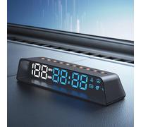Car Head Up Display GPS HUD With OBD2 Interface, Digital Speedometer And Altitude Meter, Auto Brightness Adjustment For Driving Safety, Vehicle Speed Projector(For English version)